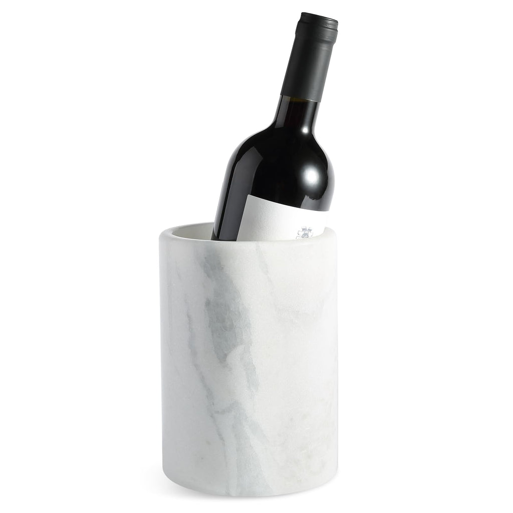 BCS Marble Wine Bottle Chiller - Versatile Wine Chillers for Bottles - Applicable to Kitchen Utensil Holder/Makeup Brush Holder/Pen Holder for desk That Also Serves as Lamp Shade