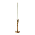 Creative Co-Op Hand-Forged Metal Taper Antique Brass Finish Candle Holder