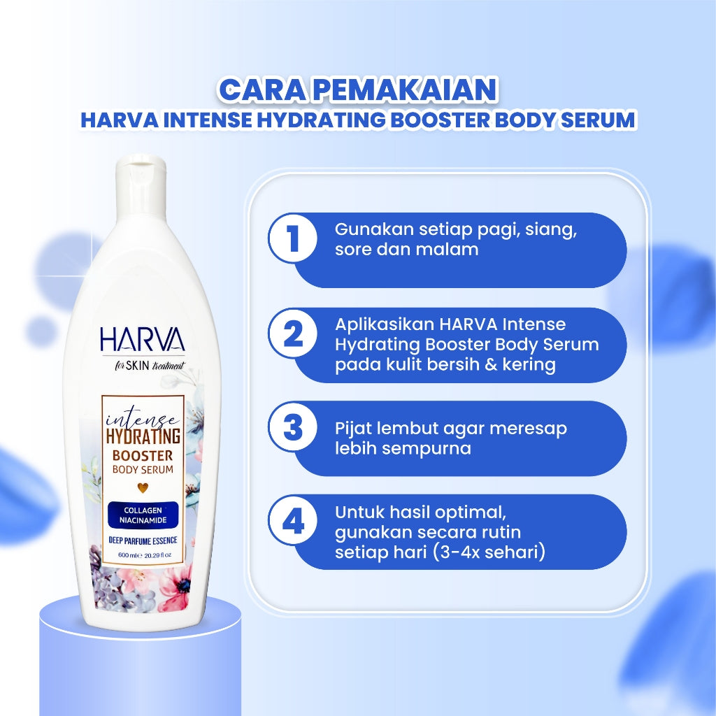 HARVA Intense Whitening & Hydration Booster Body Serum 600ml