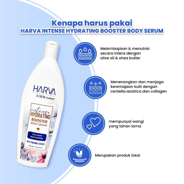 HARVA Intense Whitening & Hydration Booster Body Serum 600ml