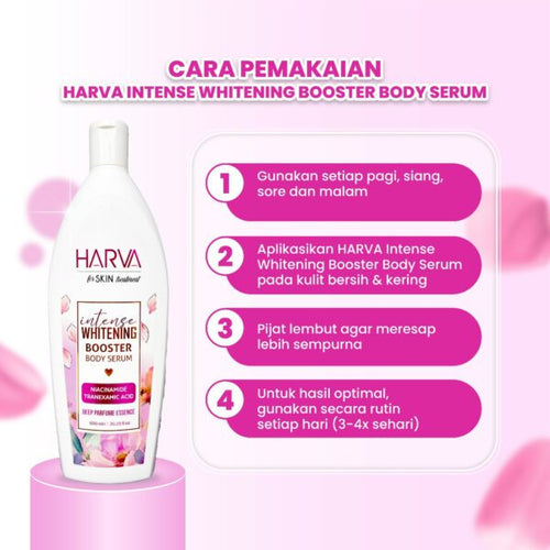 HARVA Intense Whitening & Hydration Booster Body Serum 600ml