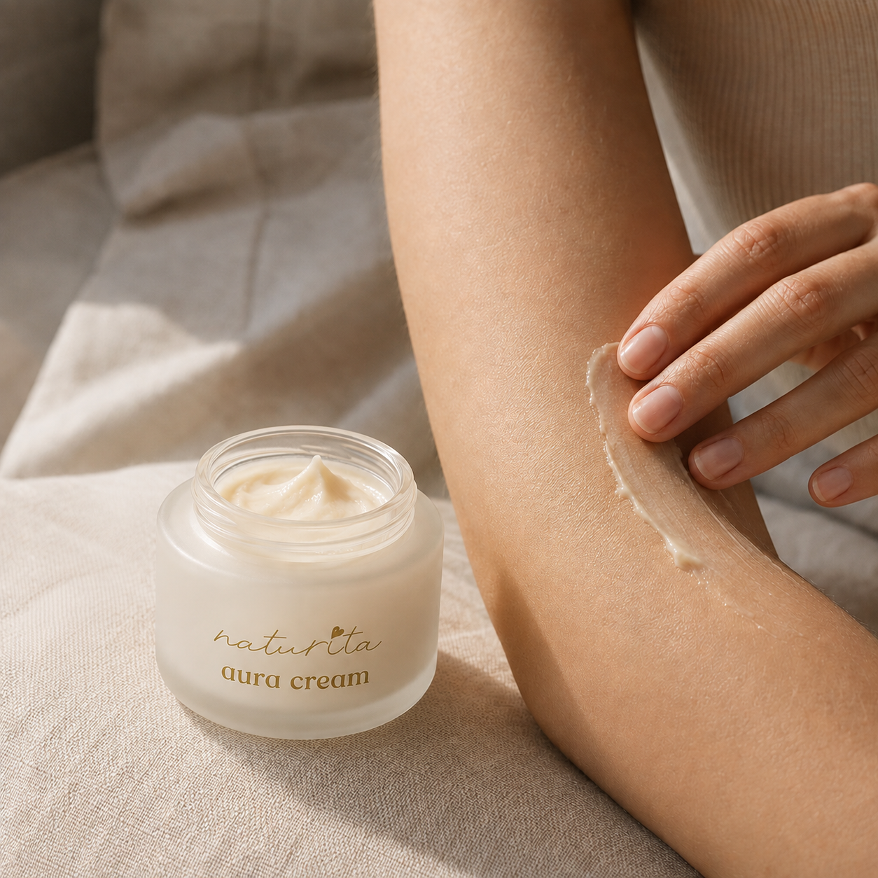 Aura Cream All Natural Face & Body Moisturizer